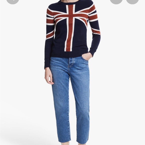 Boden Union Jack Sweater Jumper Crewneck - Picture 11 of 15